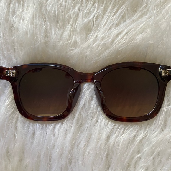 mcm square sunglasses acetate 52 mm tortoise square 100% UV protection unisex - Picture 10 of 16